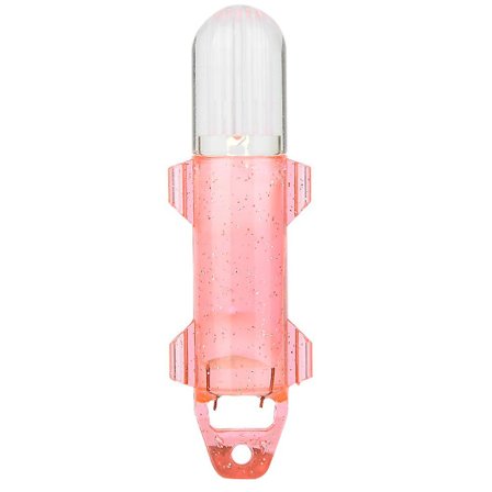 2024Mini Vanntett LED Fiske Lokkemiddel Undervanns Fiske Lys Attraktiv Blinkende Lampe (Rød)