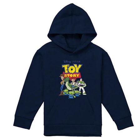 Toy Story Barn/Barn Grupp Pullover Hoodie 5-6 År Marinblå