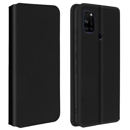 Hölster - AVIZAR - Wiko View 5 / 5 Plus - Ekoskinn - Ställningsfunktion - Fullständigt skydd