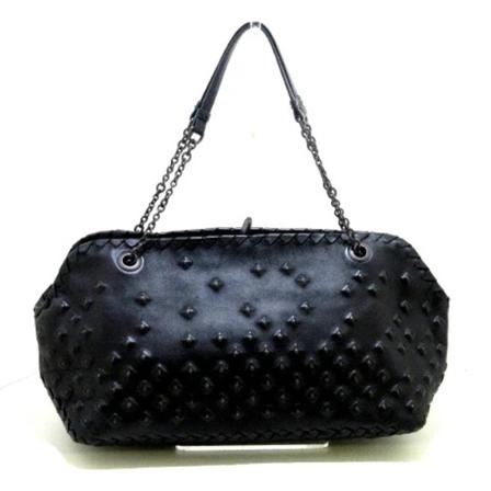Bottega Veneta Vintage pre-owned HandTas , Zwart , Dames , Maat: ONE Size Vintage Tassen