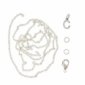 Me & My Box Silver C Pendant Set One Size - Stationery - One size - Silver - Junge - Jewelries & Jewel-case