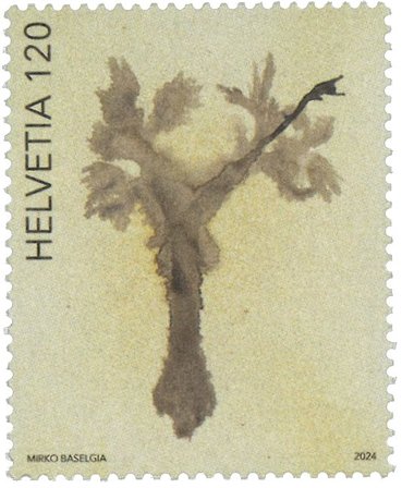 Schweiz - Kunst - Postfrisk frimærke