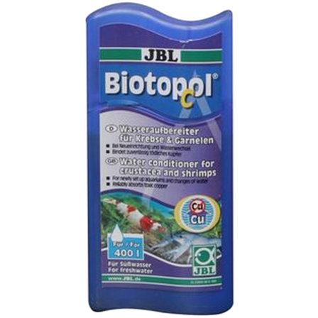 JBL - Biotopol C Water Conditioner Crustaceans & Shrimps 100 ml - Akvaristikk - Vannpreparat - Vannbereder - ZOO.no