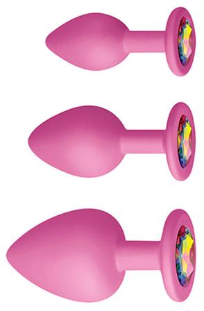 Glams Spades Trainer Kit Pink Analpluggar paket - Blushme.se