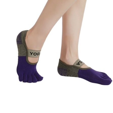 Yoga Socks Five Toe Socks PURPLE