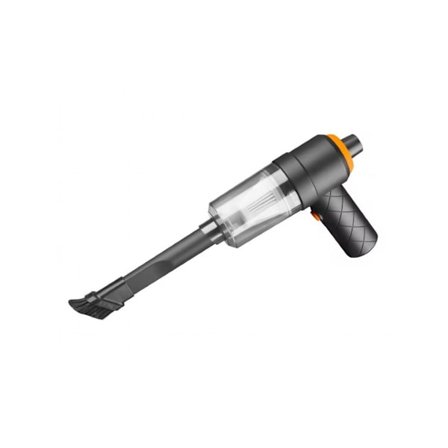 Kannettava mini pölynimuri autoon ja tietokoneeseen, jossa on p