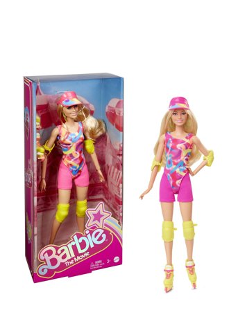Barbie | Signature The Movie Collectible Doll, Margot Robbie As In Inline Skating Outfit | ONE SIZE