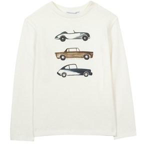Tartine et Chocolat Nacre Graphic T-shirt 10 Years - Tops - 10 years - White