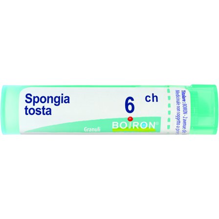 Boiron Spongia Tosta Granuli 06Ch Tubo 4g