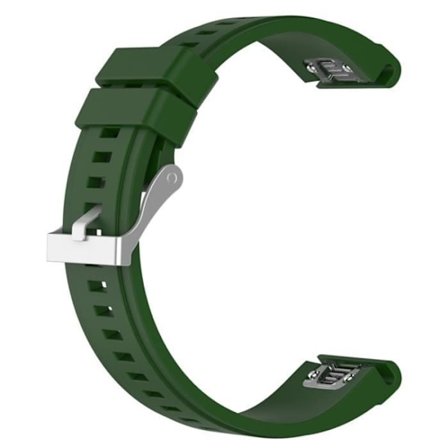 26 mm watch för Garmin Fenix ​​5X Multisport GPS watch Army Green