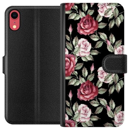 Kompatibelt Plånboksfodral till Apple Apple iPhone XR Blommor