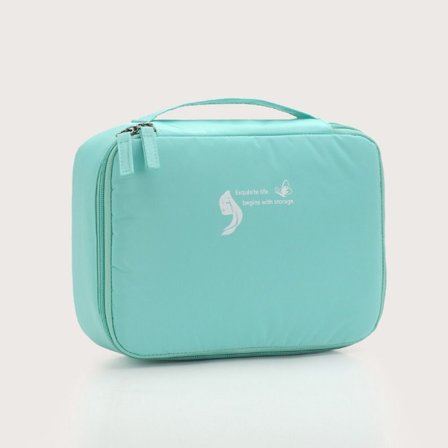 Makeup Bag Toalett Oppbevaringspose MINT GREEN MINT GREEN