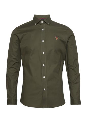 Erlin Shirt Skjorta Casual Grön U.S. Polo Assn.