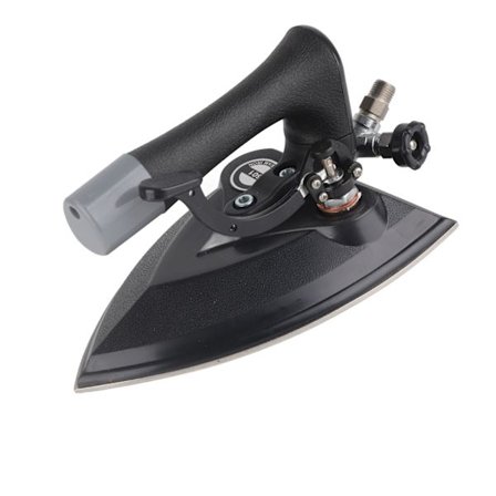 Industrielt dampstrykejern full presse vaskeri klesfabrikk dedikert strykejern