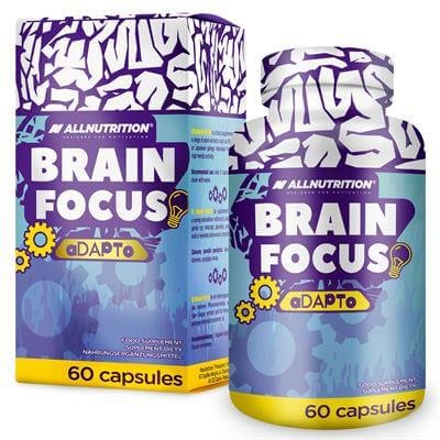 Brain Focus -Nootropic stack 60 kaps -bedre kognitiv funksjon og hukommelse