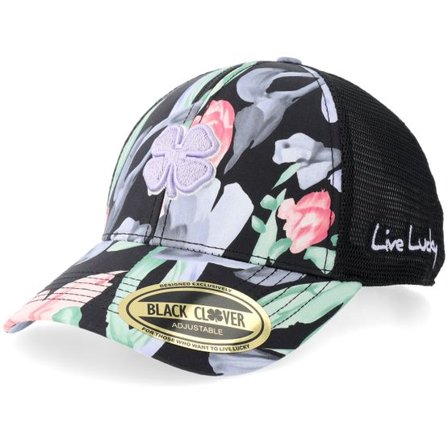 Black Clover - Svart trucker Keps - "Island Luck 29 Black Trucker " @ Hatstore