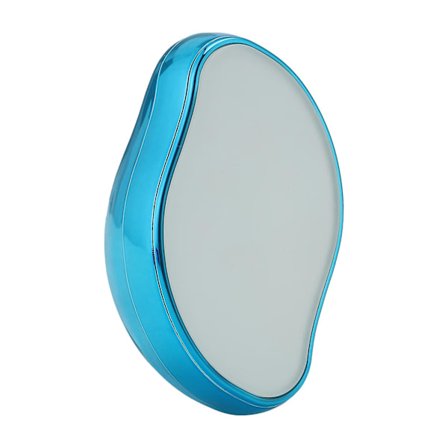 Krystalhårfjerner til arme, ben, ryg - bærbar glas + ABS - miljøvenlig, smertefri, genanvendelig