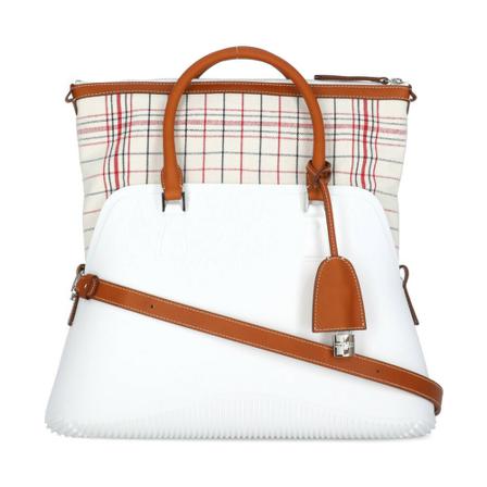 Maison Margiela, Bag Wit, Dames, Maat:ONE Size,rubber
