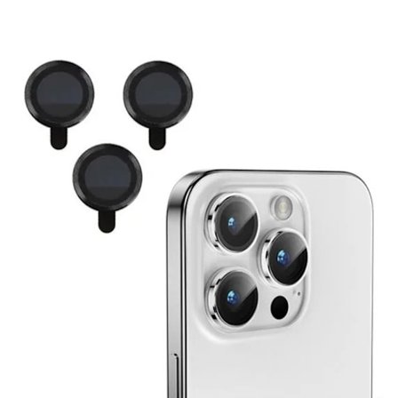iPhone 15 Pro / iPhone 15 Pro Max Linsskydd för Kamera (3-pack)
