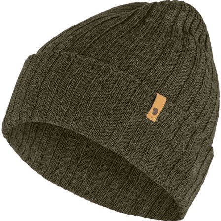 Fjällräven Byron Hat Thin in Dark Olive, Ull