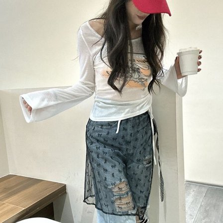 Harajuku kjol varv över kjolar A A