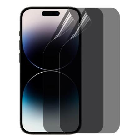 2-pack Privacy Skärmskydd 3d Soft Hydrogel Apple Iphone 14 Pro
