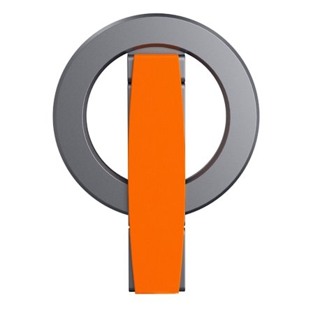 Stark Magnetisk Telefonremhållare i Aluminium med Snabbfäste för Telefon