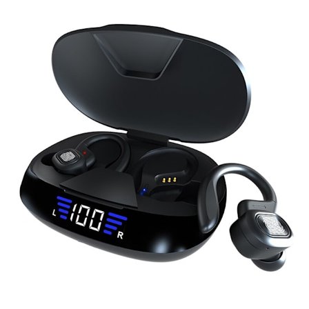 TWS Bluetooth hörlurar med mikrofoner Sportöra