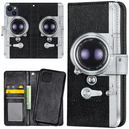 iPhone 13 - Lommebok Deksel Retro Kamera