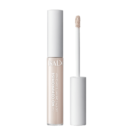 IsaDora No Compromise Lightweight Matte Concealer Unisex Beige 10 ML