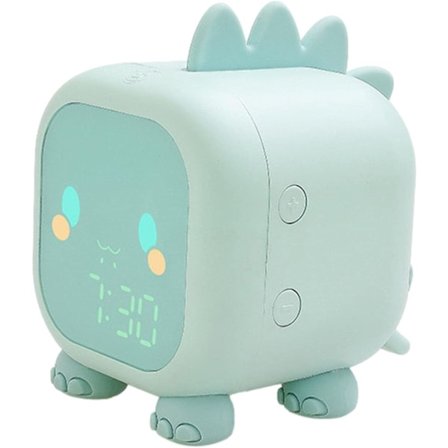 Barnealarmklokke Dinosaur Digital Alarmklokke med Snooze