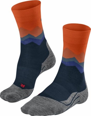 Falke Men's TK2 Crest Trekking Socks Men hiking socks Blue 42-43