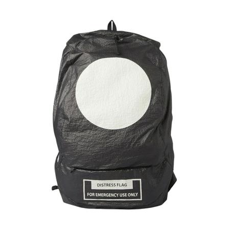Moncler, Distress Flag Backpack Czarny, Mężczyzna, Rozmiar: ONE Size