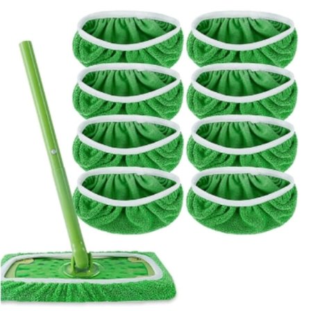 Swiffer Sweeper Mopp Ersättningsdynor, Dukar för Swiffer Golvmopp, Återanvändbart Överdrag