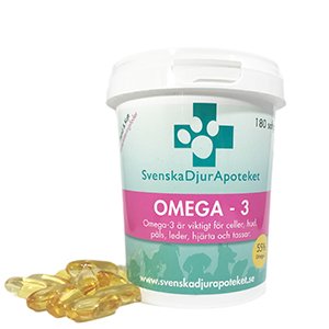 Svenska DjurApoteket Omega-3 180softgel