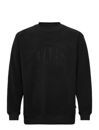 Carlo Polar Fleece Loose Crew Sport Men Sport Clothing Sport Sweat-shirts & Hoodies Sport Sweat-shirts Black VANS