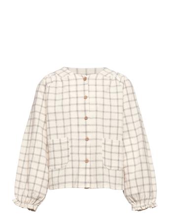 Nmflanya Ls Loose Short Shirt Lil Cream Lil'Atelier