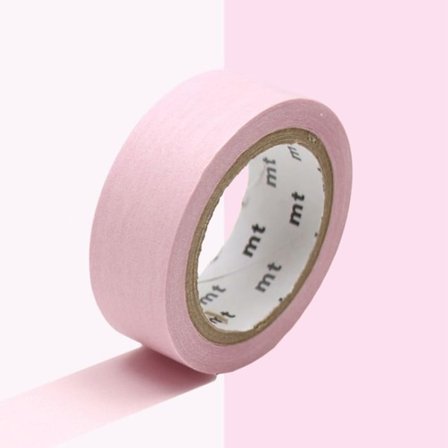 Maalarinteippi - MASKING TAPE (MT) - Rose - 1,5 cm x 7 m - Ihanteellinen scrapbookingiin - Uudelleen sijoitettava