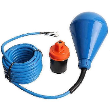 Kraftig flottørbryter for kloakk, suspenderte stoffer og viskøse væsker (linjelengde 4 meter) - God