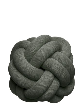 Design House Stockholm Knot Cushion - Green - 30X30X15CM