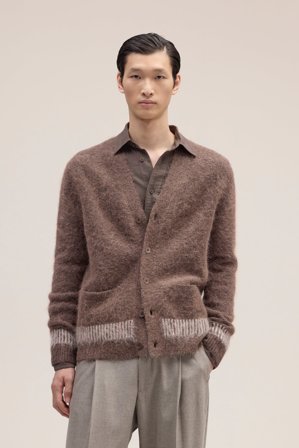 Russell Cardigan Herr Brun