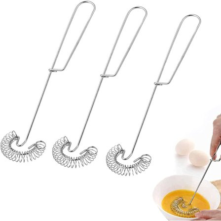 3 st rostfria snövispar, rostfri snövisp