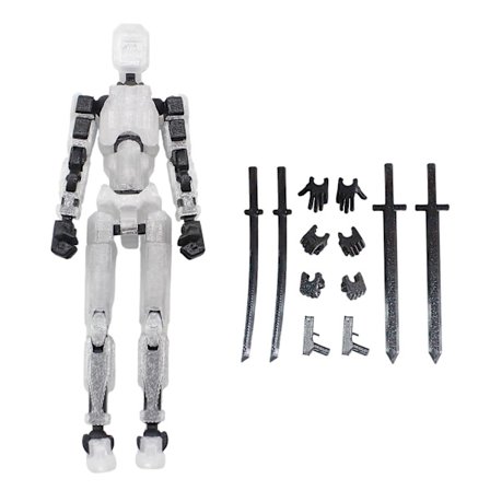 T13 Actionfigur, Titan 13 Actionfigur, Robot Actionfigur, 3D-trykt Action, 50% tilbud [HK]