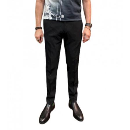 PS By Paul Smith, Straight Trousers Zwart, Heren, Maat:W34