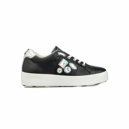 Apepazza S1Sly11/Dia Sneakers Slip ON Sort, Dame, Størrelse: 38 EU