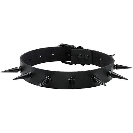 Gothic Punk Halsband Dubbade krage Choker