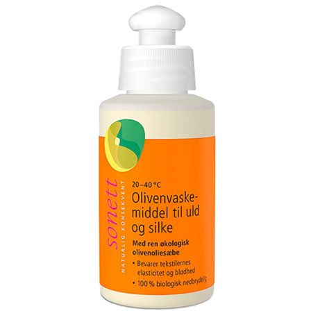 Sonett Vaskemiddel til uld, silke - oliven, Tøj & Bolig, Husholdning, Tekstilpleje