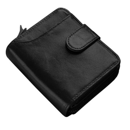 Män ID Kreditkortshållare Läder Business Ficka för case Multi-Function Organizer Plånbok