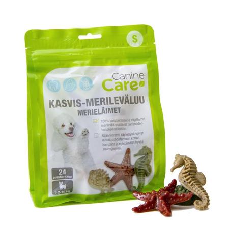 CanineCare - Kasvis-merileväluu Merieläimet S - 24 kpl