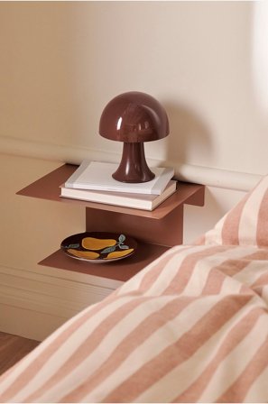 &Home - Sengebord Broom - Rosa - Sengeborde - Fra Homeroom